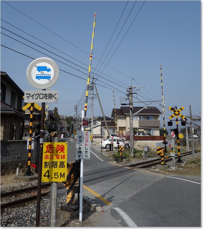 46座光寺踏切