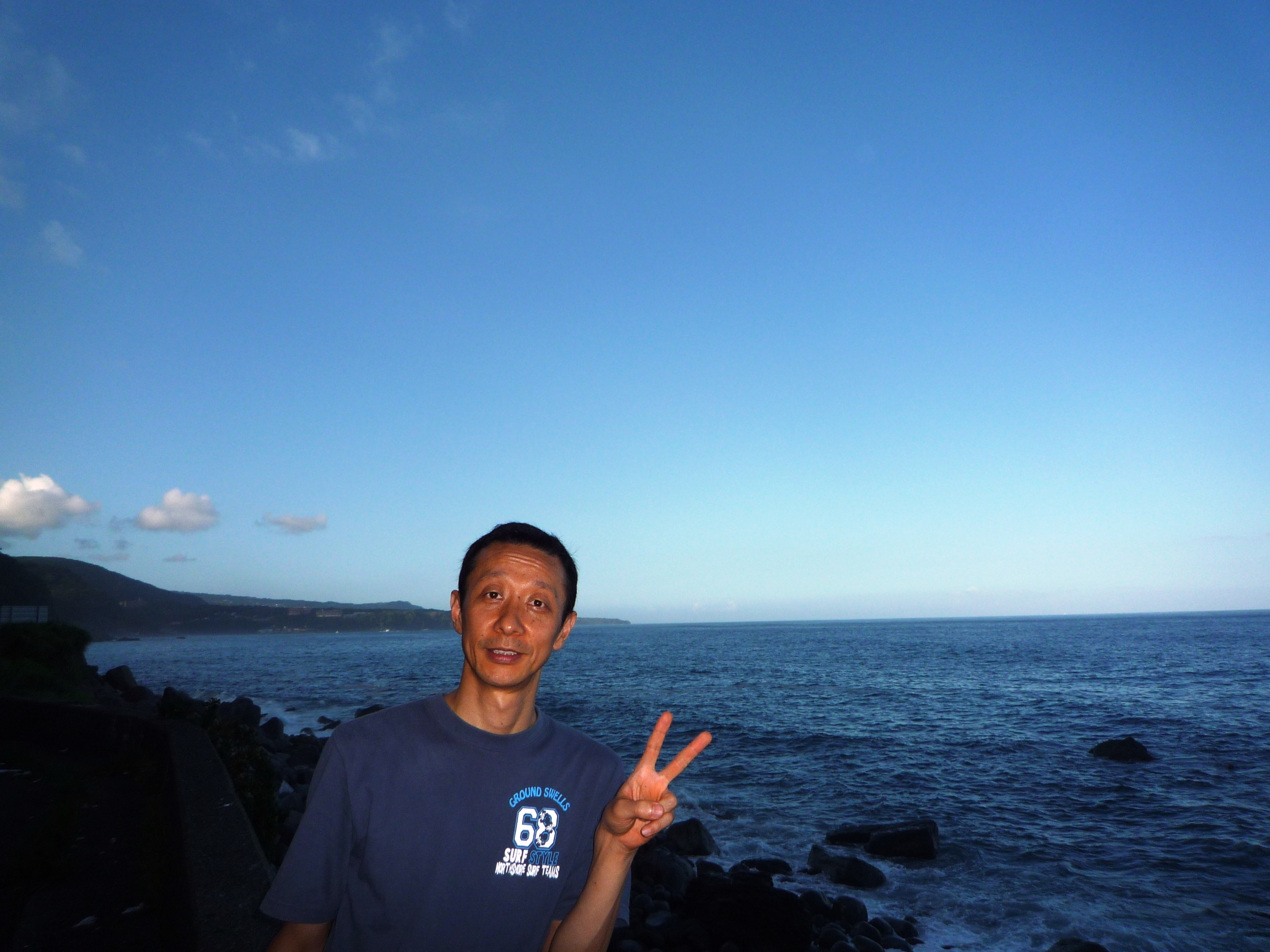 夕暮れの海.JPG