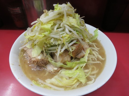 20140305_ラーメン二郎 ひばりヶ丘駅前店ラーメン豚入りweb.JPG