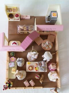 Sylvanian Families 森のおしゃれなケーキ屋さん シルバニアファミリー 貧乏コレクター 楽天ブログ