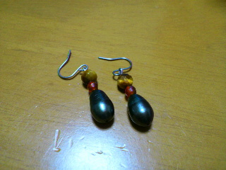 2012.12.06 真珠のピアス
