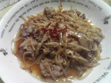 モヤシ炒め25022802