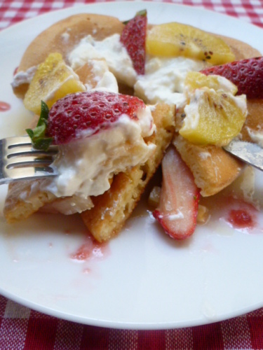 いちごのパンケーキ２.JPG