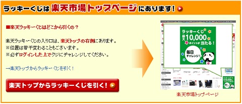 Rakuten lucky kuji top.jpg