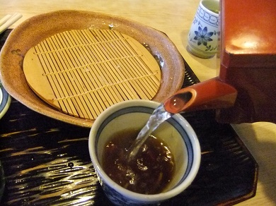 並木藪蕎麦堀江店のそば湯20120629.JPG
