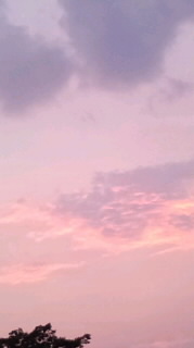 ピンクの夕焼け2013