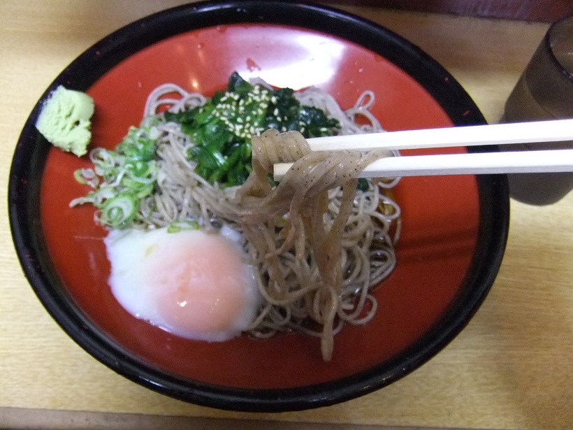 そばの神田東一屋駅前店＠仙台の朝そば(冷し)３20120904.JPG