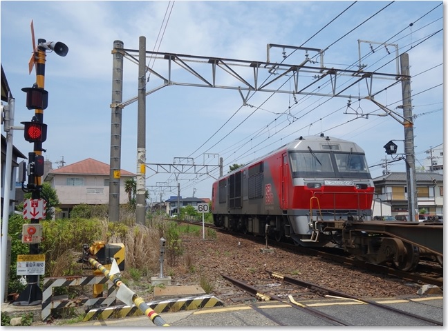 72DF200が通過しました