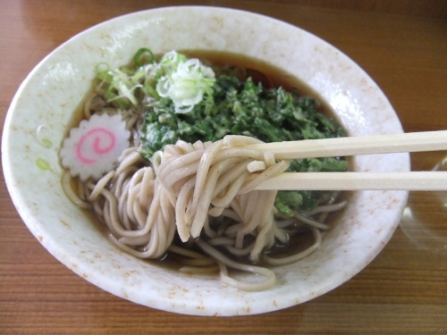 島根４丁目・たまもの春菊そば２