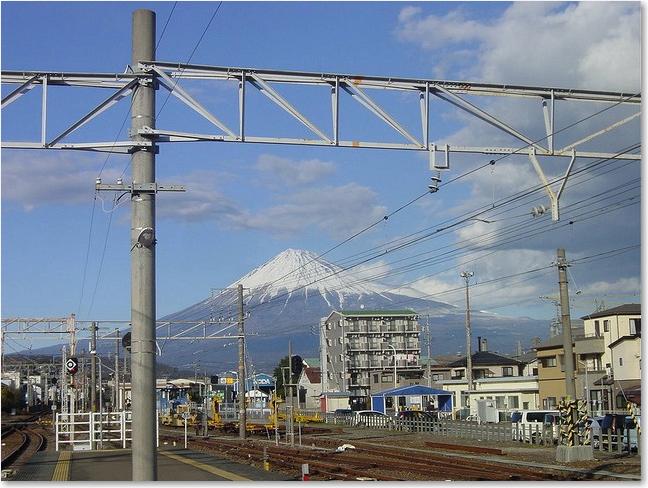 53ホームから富士