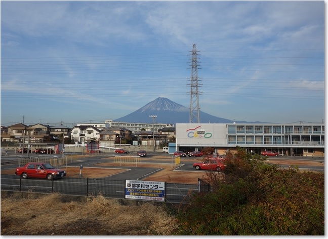 53ホームから冨士