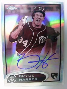 Bryce Harper セピアリフオート　(７５枚限定).JPG