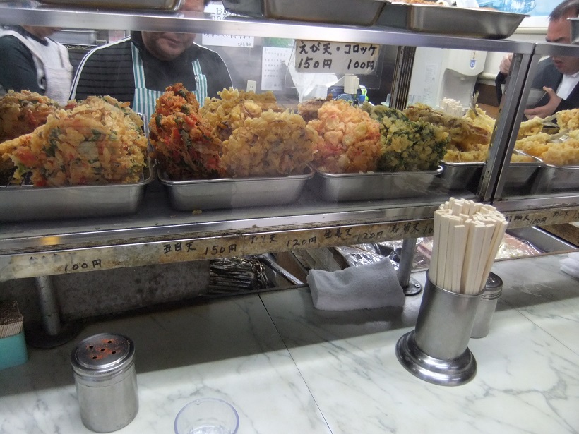 大和屋＠中延の天ぷらケース20130502.JPG