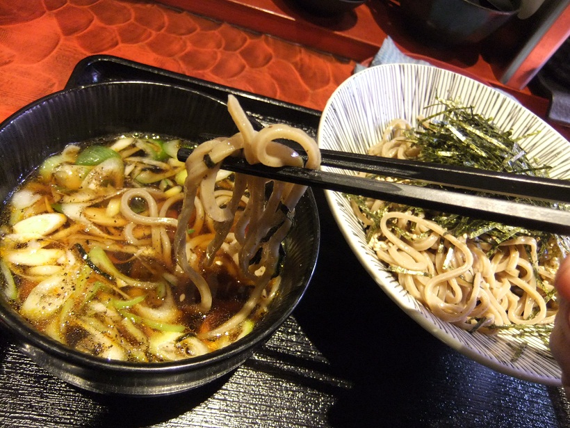 つけ蕎麦たったん＠渋谷の鶏つけそば２20130113.JPG