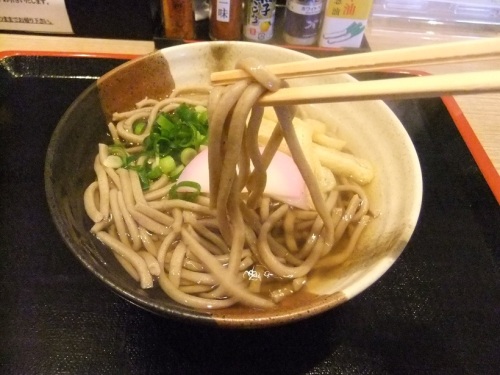 麺家れもん＠徳島駅の祖谷仕立て蕎麦(二八)２