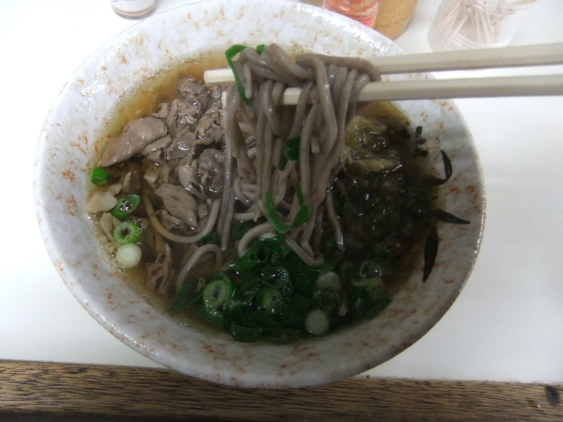三吉うどん＠大阪・恵美寿町の肉そば２20130108.JPG