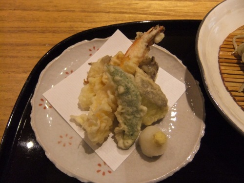 静香庵＠表参道の天麩羅そば御膳３20120831.JPG