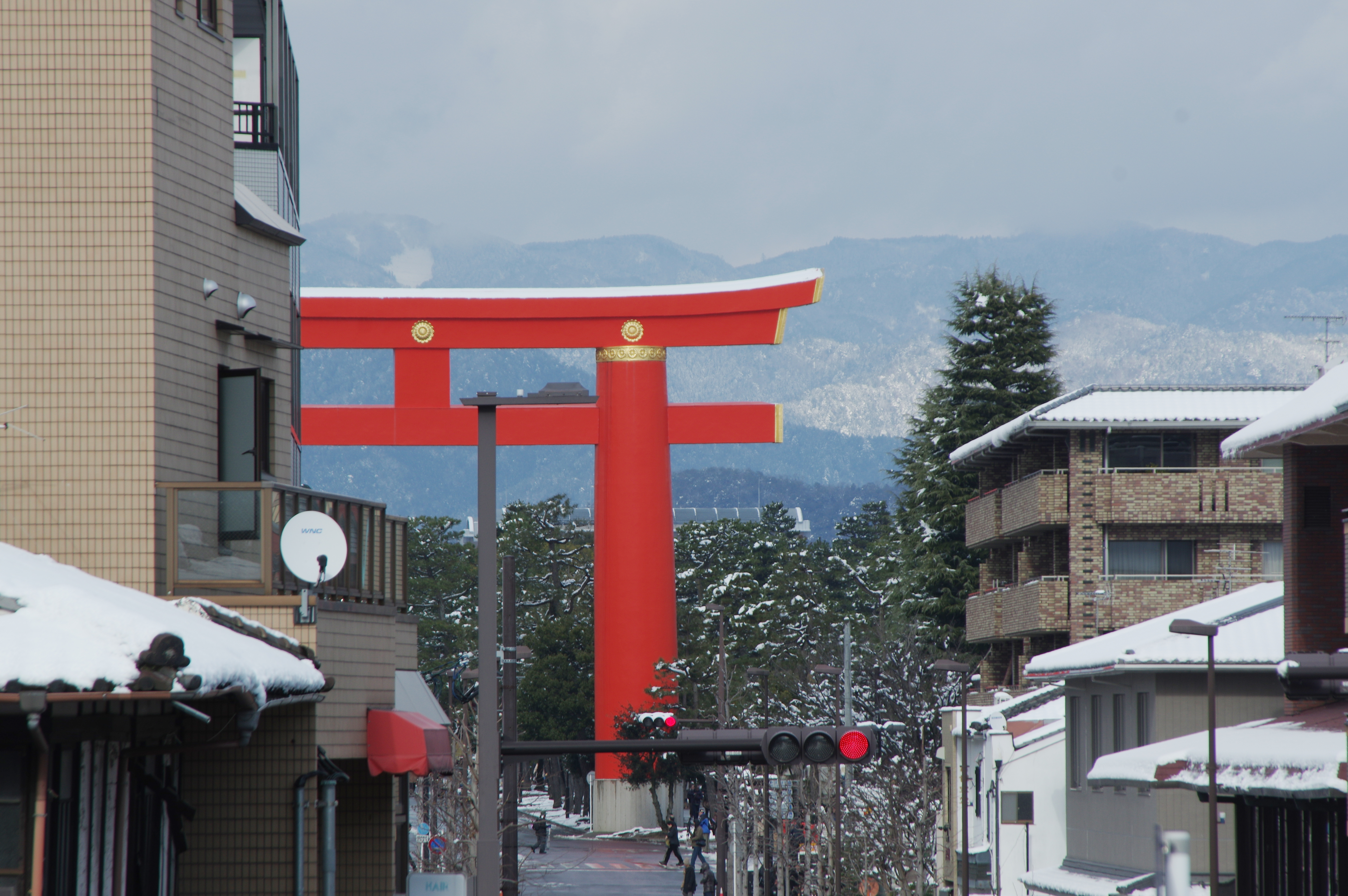 平安神宮の大鳥居