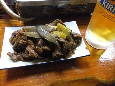 柿島屋＠町田の中生＋肉皿