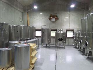 セイズファームさんへお邪魔しました　醸造施設