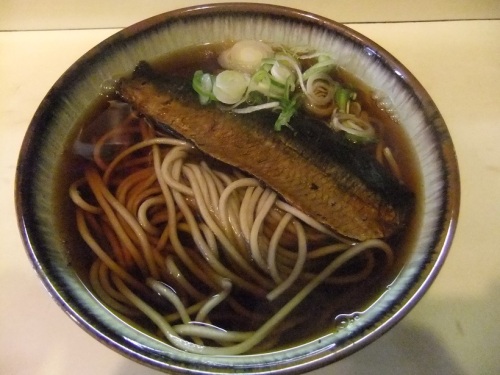 イイダヤ軒松本駅前店のにしん入りそば１