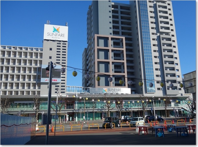 167駅前に出ました