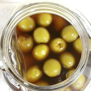 130614 梅酒 漬け始めて まる１２日、かきまぜ後