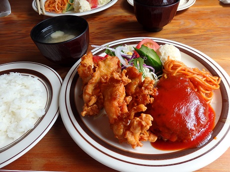 ハンバーグ＆からあげ