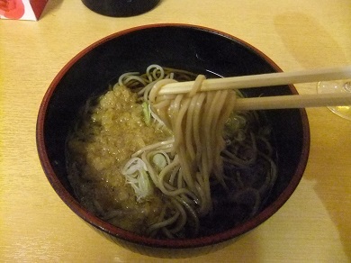 大都会＠池袋のサービスたぬきそば