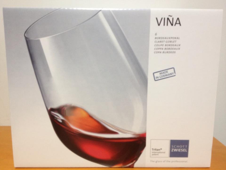 グラス大人買い2。<br />SCHOTT ZWIESEL VINA BORDEAUX 6
