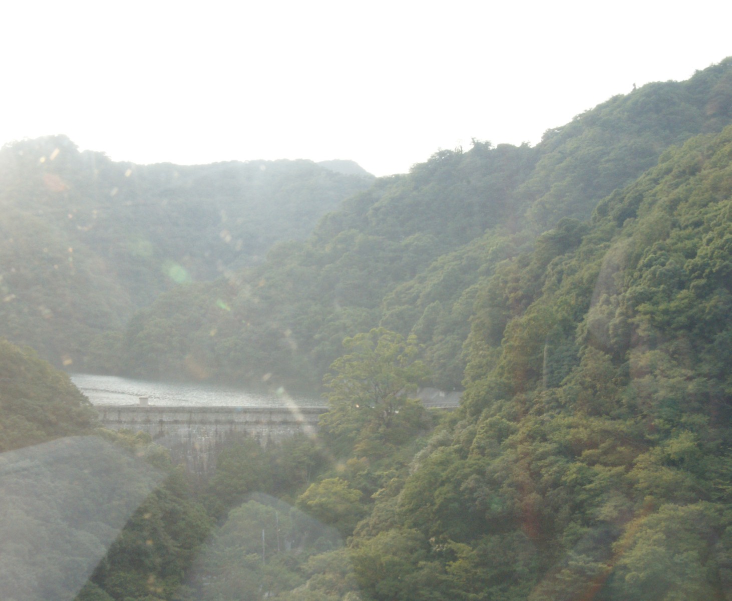 神戸布引ハーブ園 ロープウェイからの五本松堰堤.jpg