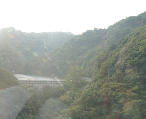 神戸布引ハーブ園 ロープウェイからの五本松堰堤.jpg