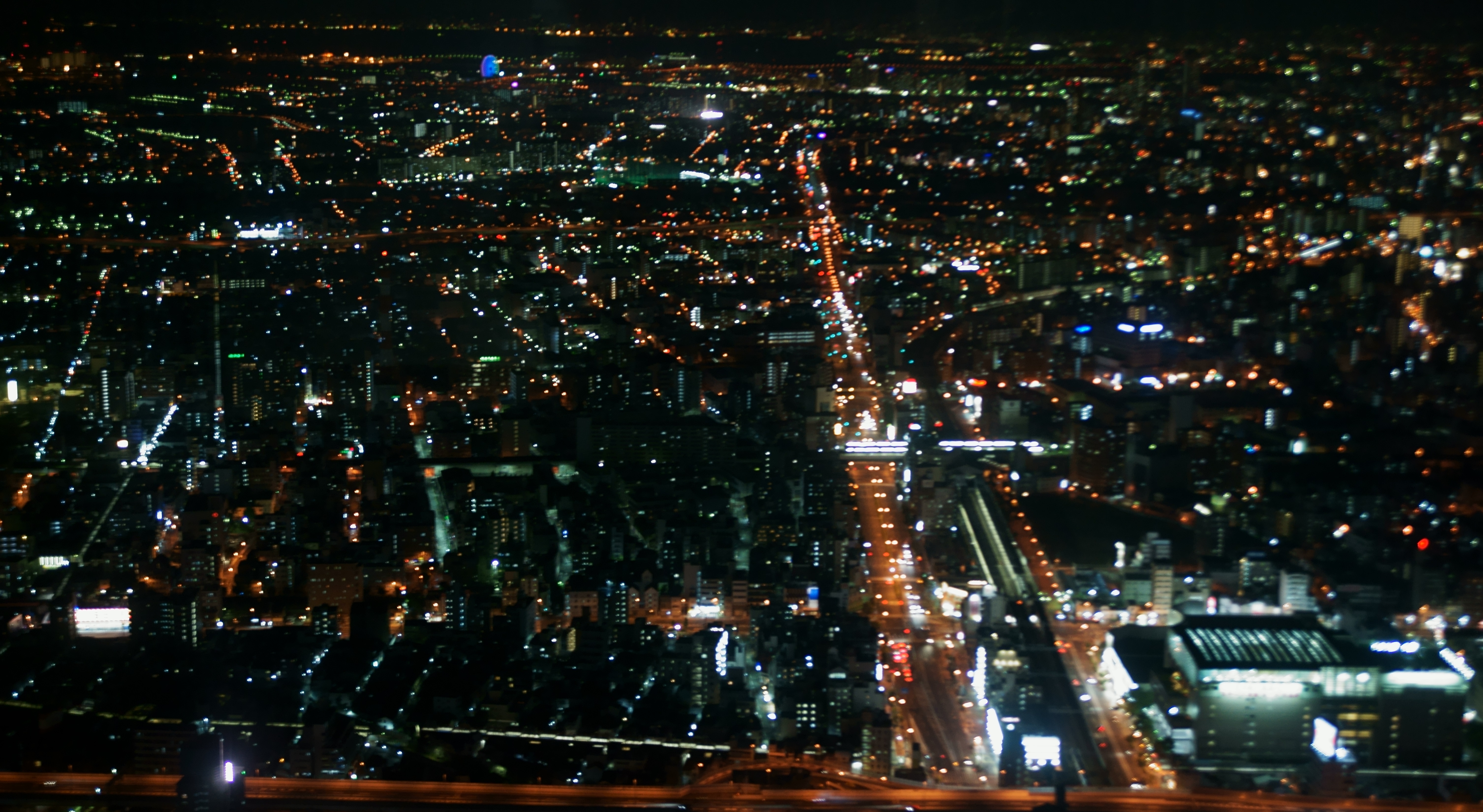 ハルカス夜景南　南港.JPG