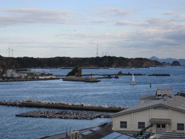 城ヶ島大橋からの眺め