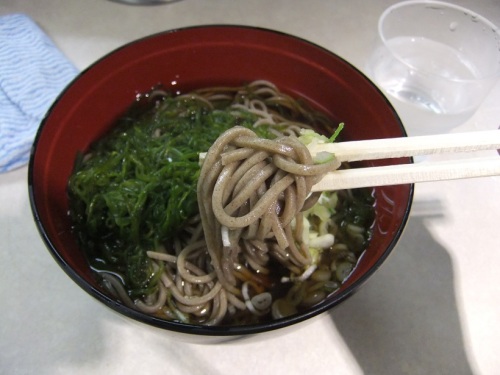 郡山幹線そば処のめかぶそば２