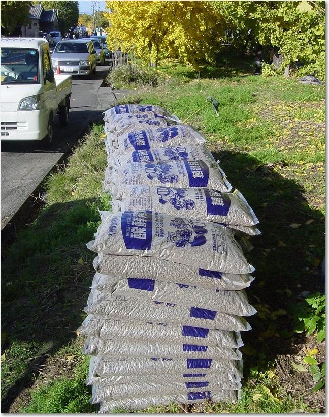 29積み上げた鶏糞.JPG