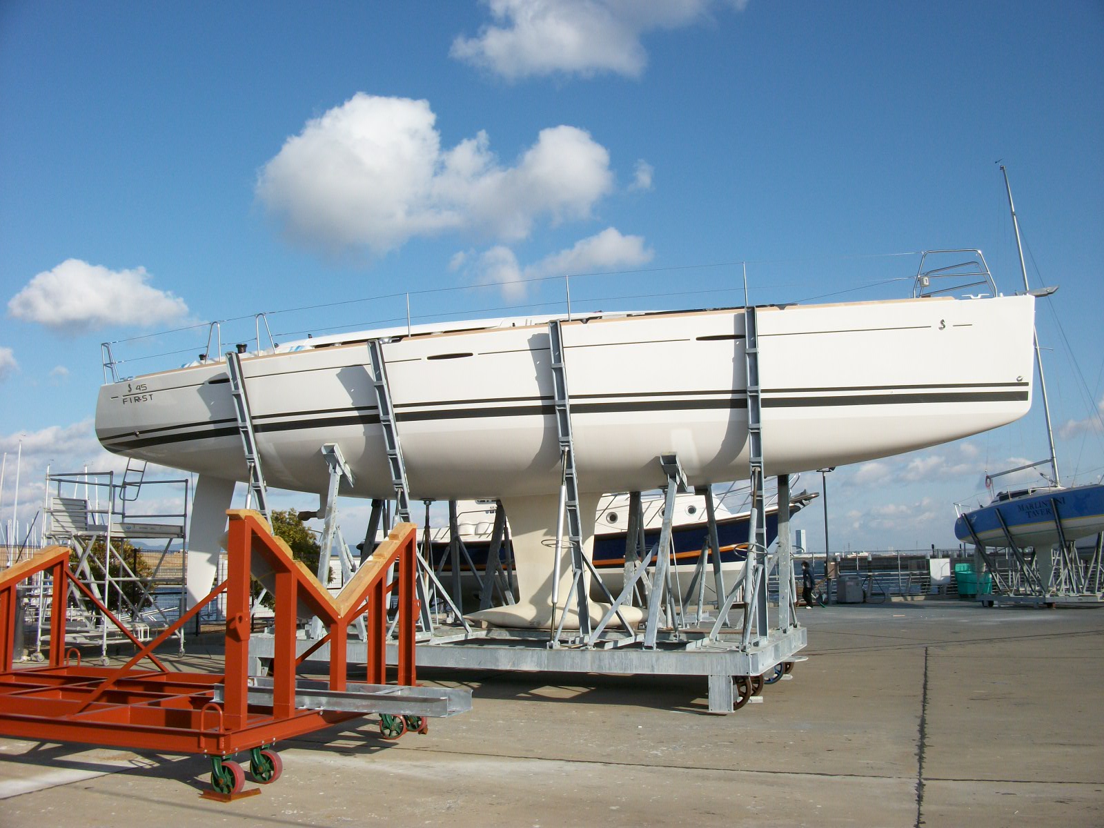 first45 keel,ruddar 001.JPG