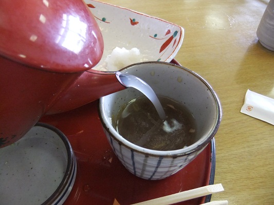 サガミ八潮店のそば湯20120229.JPG