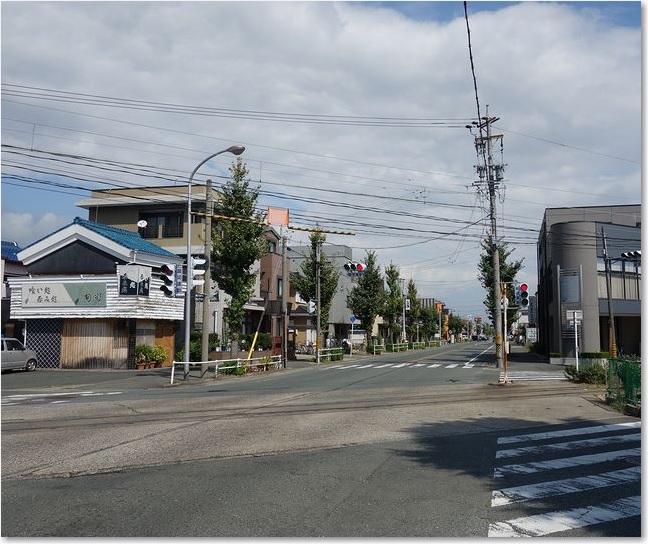 56信号のある踏切