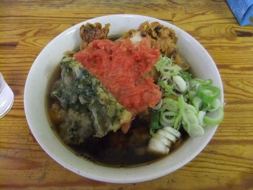 一由そば＠日暮里のＨＪＧ＋春菊H＋紅生姜H１