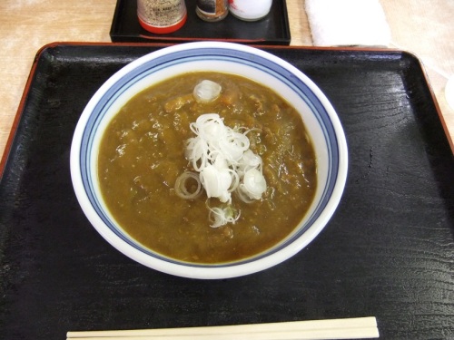 ねぎどん＠千束のカレーそば１20120502.JPG