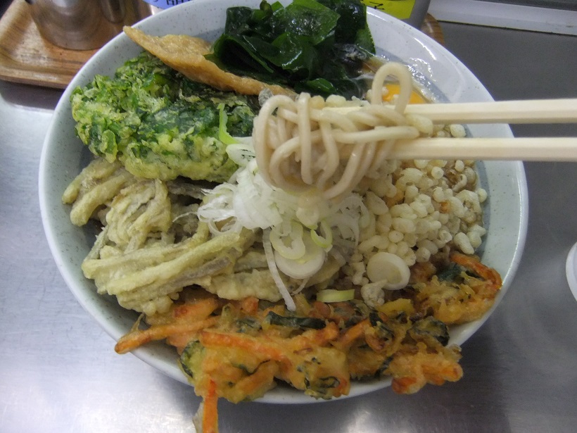 爽亭 上野店(7番8番ホーム店)ののせ放題そば２20130822.JPG