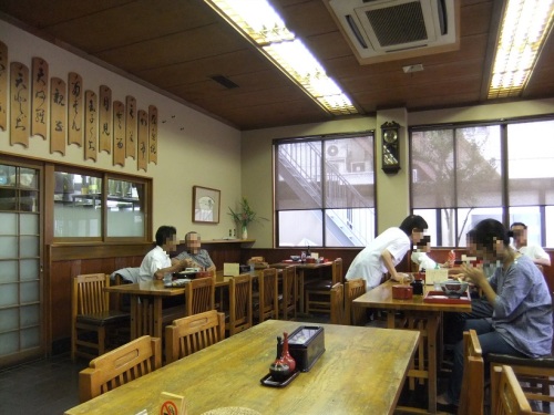 吾妻庵＠水戸の店内