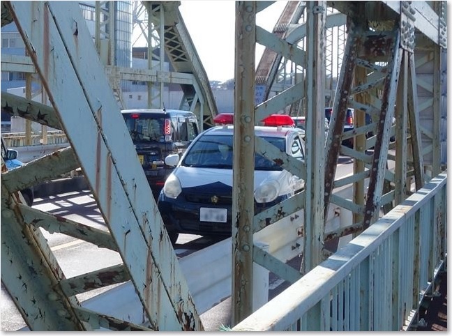 91パトカーが来ましたR