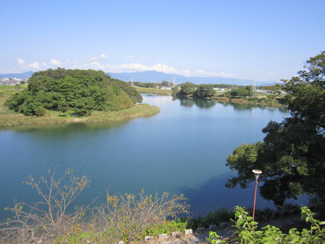 吉田城からの豊川