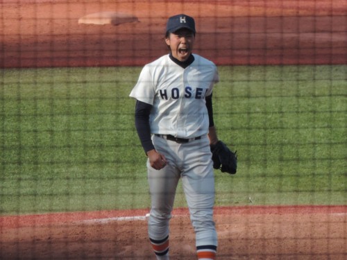 東京六大学17春 法政初勝ち点の陰に 福田光輝あり そして熊谷拓也の意地も 法政 明治1 2回戦 あま野球日記 大学野球 楽天ブログ
