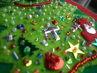 クリスマス飾りＵＰ