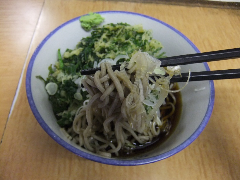 川一＠台東の春菊そば(冷し)２20120924.JPG