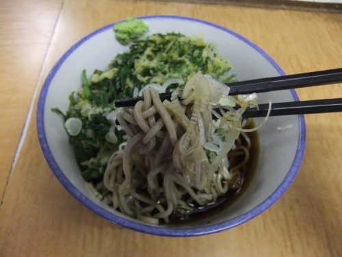 川一＠台東の春菊そば(冷し)２20120924.JPG