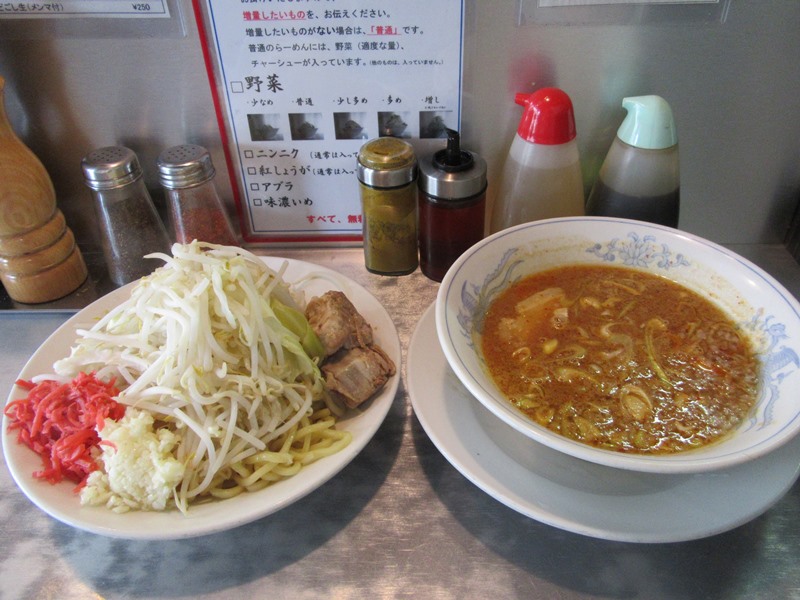 20170713fT_らーめん大 練馬店_辛味噌つけ麺1.JPG